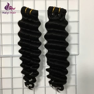 superior products 2022 Ready to ship Factory dropship Logo package design deep wave hair weaving no tangel no shedding