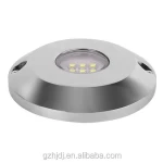 Surface flat LED stainless steel swimming pool light RGB