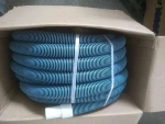 Swimming pool clean accessories 15m double side PE cleaner pool vacuum hose