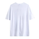 T117 European Casual Print Women T-shirts Ladies Summer White Cotton T-shirts T Shirt Tee Clothing