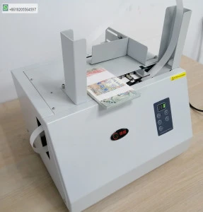 Table top automatic banknote banding machine factory price