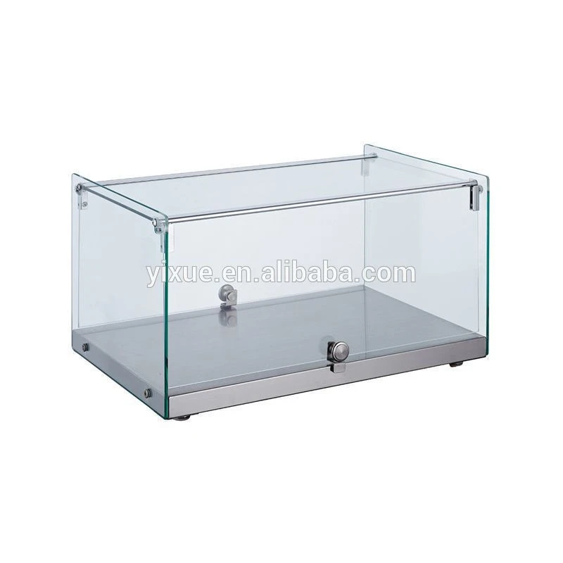 Table top display cabinet Rectangular/Curved glass cabinet Bakery commercial showcase