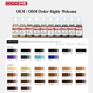 Buy Tatto Ink / Oem / Odm Micro Semi Permanent Makeup Eyeliner / Tattoo Ink Doreme from IMAC, South Korea | Tradewheel.com