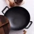 Import Thanksgiving Table Favorites Cast iron Large Wok Round Stir Fry Wok for Cook from China