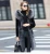 Import The black female paragraph hooded long womens real fox Fur coat from China