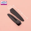 The factory directly supplies 6.5cm high-grade solid wide pointed nose clip swimming black hairpin accessories