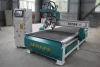 Three Heads Quick Air Cylinder Tool Changing 1325 Wood CNC Router For Wooden Doors, Cabinets, Furniture Making Machine