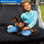 Threewen banc cover customized pp cotton soft bench back seat dog seat covers waterproof durable pet car seat cover