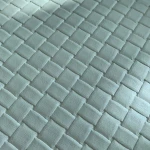 Tile pattern genuine cow leather Embossed leather split leather for Kids home textile
