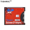 TISHRIC SD To CF Card SET SD SDHC SDXC MM Converter to Standard Compact Flash Type I Card Converter UDMA Card Reader For Camera