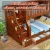 Import Toddler Children A Boy Lit Superpose Enfant Wooden Twin Bunk Bed  Frame With Desk Storage from China