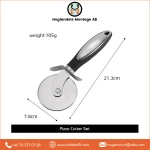 Top Deal on Hot Selling Stainless Steel Pizza Cutter Wheel and Pizza Serving Tool