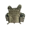 Top quality AVATAR Olive green Military Plate Carrier Nylon Laser Cut Combat Vest heavy loading size adjustable