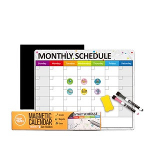 TOPTEAM magnetic planner sheet monthly
