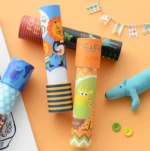 Toys For Kids 2019 Custom Gift High Quality Paper Cartoon Animal Kaleidoscope