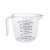 Import Transparent plastic measuring cup (600ml) baking measuring cup from China