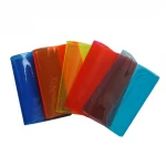 transparent student exercise vinyl plastic pvc book covers for school