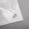 Transparent transparency package film with multiple extrusion processing