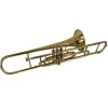 Trombone Brass Quality Band Marching Bb 3 Valve Hard Case+M/P