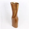 trumpet other gold plated vase