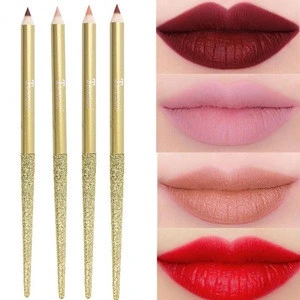 Tz810 Hot selling beauty makeupLipPencil sketch Lip Liner Lasting Waterproof Color Nude Pink Red Lipstick Pen Lip Pencil