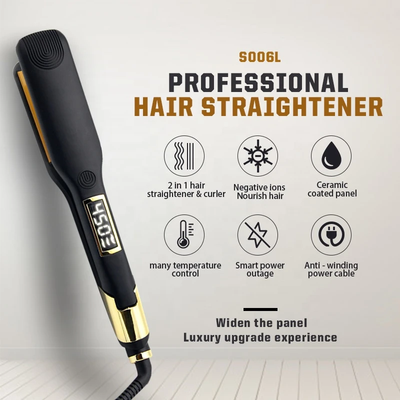 Ulta Professional hair straightener custom logo irons wholesale private label flat iron