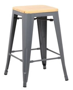 Unique Steel Bar Stool Bistro Chair Commercial Used Furniture