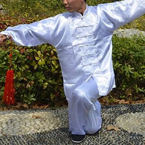 Unisex Cotton Blend Kung Fu Tai Chi Uniform Martial Arts Wear