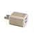 Import Universal 5V 2.1A Dual Ports Charging Quick USB EU US Plug Portable Mobile Phone Travel Wall Charger from China