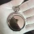Import Valentine birthday hot selling fashion DIY picture mechanic silver pocket watch with chain from China