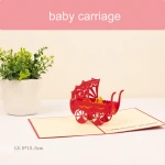 Valentine's Day Hollow Out Paper Laser Cut Greeting Card  3D Greeting Pop Up Card  with envelope