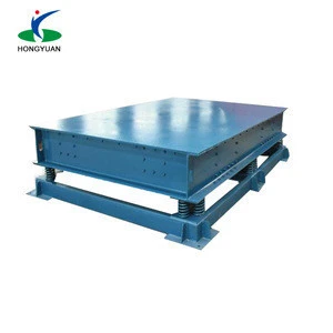 Vibration table for concrete moulds electronic vibration platform