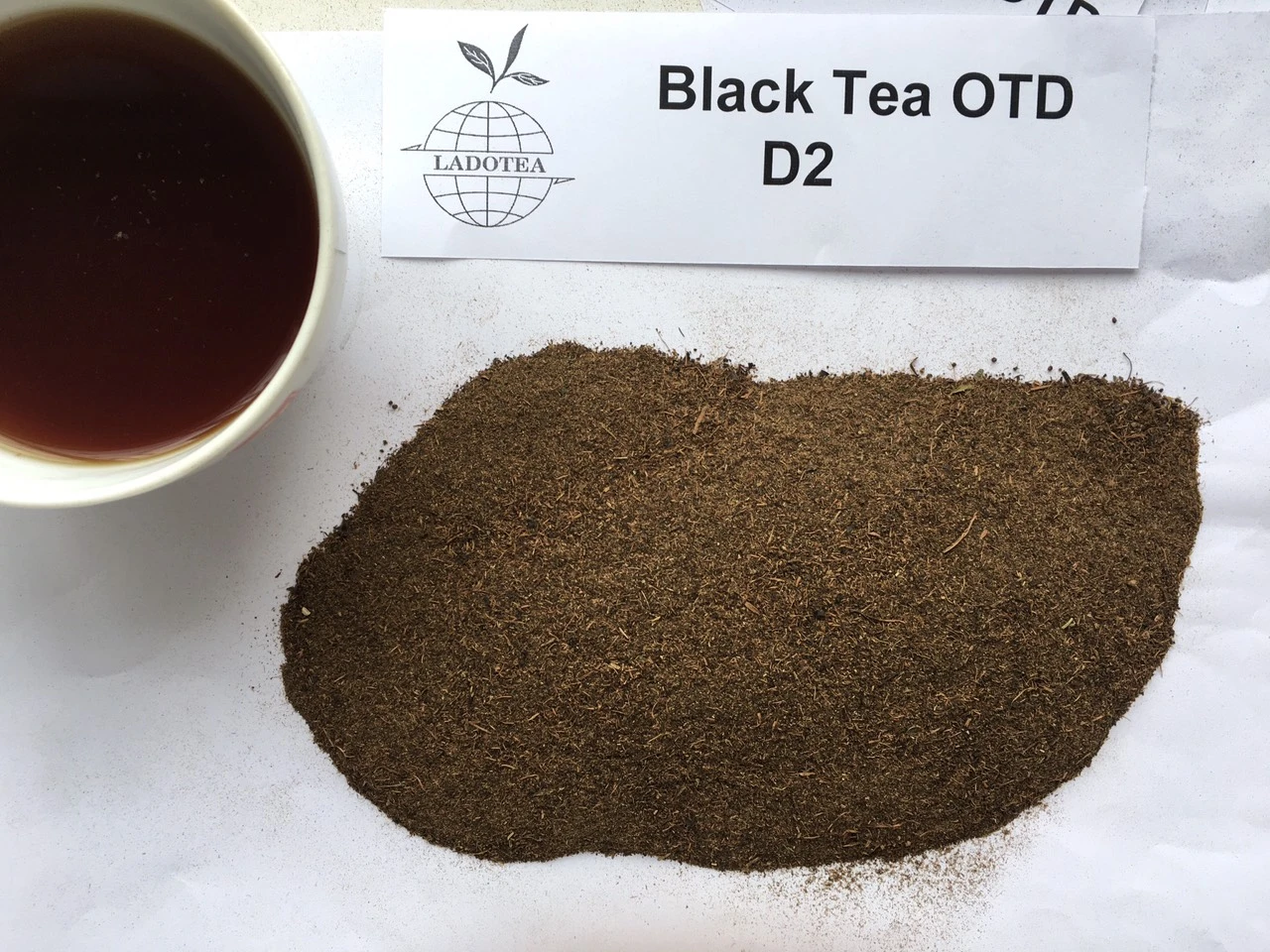 Vietnamese black tea leaves bulk order loose black tea D2  from lamdong making tea bag and extract powder