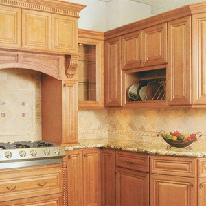 Villa Apartment Kitchen Cabinet Timber Wood