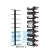 Import Wall Mounted Wine Bottle Display Rack Wooden Wall Wine Rack Metal Hanging Towel Rack from China
