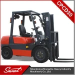 Warehouse material handling equipment diesel forklift 3ton for industry