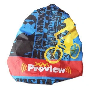 Water Resistant Customized Advertising Bicycle Seat Cover For Bike Accessories