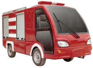 water tank emission standard rescue electric fire fighting truck