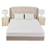 Waterproof Bed Mattress Protector with 40% bamboo fiber and 60% polyester Waterproof Breathable Jacquard USA SIZE