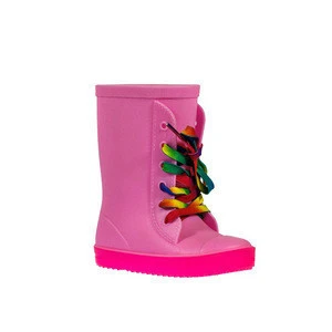 Waterproof customize new style children fashion lovely boots