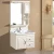 Import Waterproof white color pvc bathroom vanity cabinet from China