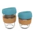 Import WF-DK-GL05 borosilicate glass cup coffee mug with silicone cover lid  Cork Cover Reusable from China