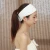 Import white nylon custom spa wide headband from China