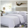 Wholesale 300TC Cotton White hotel Bed Sheet for Motel hotel use