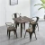 Import wholesale Cheap price hot sale home furniture cheap Vintage Industrial Style iron chair metal dining chair from China
