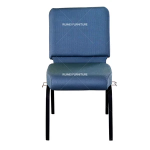 Wholesale cheap used stackable church chair for theater church furniture V003