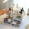 Wholesale clear acrylic makeup drawers organizer Cosmetic Storage box Drawers and Jewelry Display Box