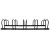 Import Wholesale Custom 5 Bikes Outdoor Floor Steel Front Storage Bicycle Rack With Low Prise from China