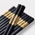 Import Wholesale Custom Alloy Chopsticks Black Gold With Personalized Logo from China