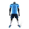 Wholesale Cyan Blue Soccer Wear England Soccer Jersey Set from China
